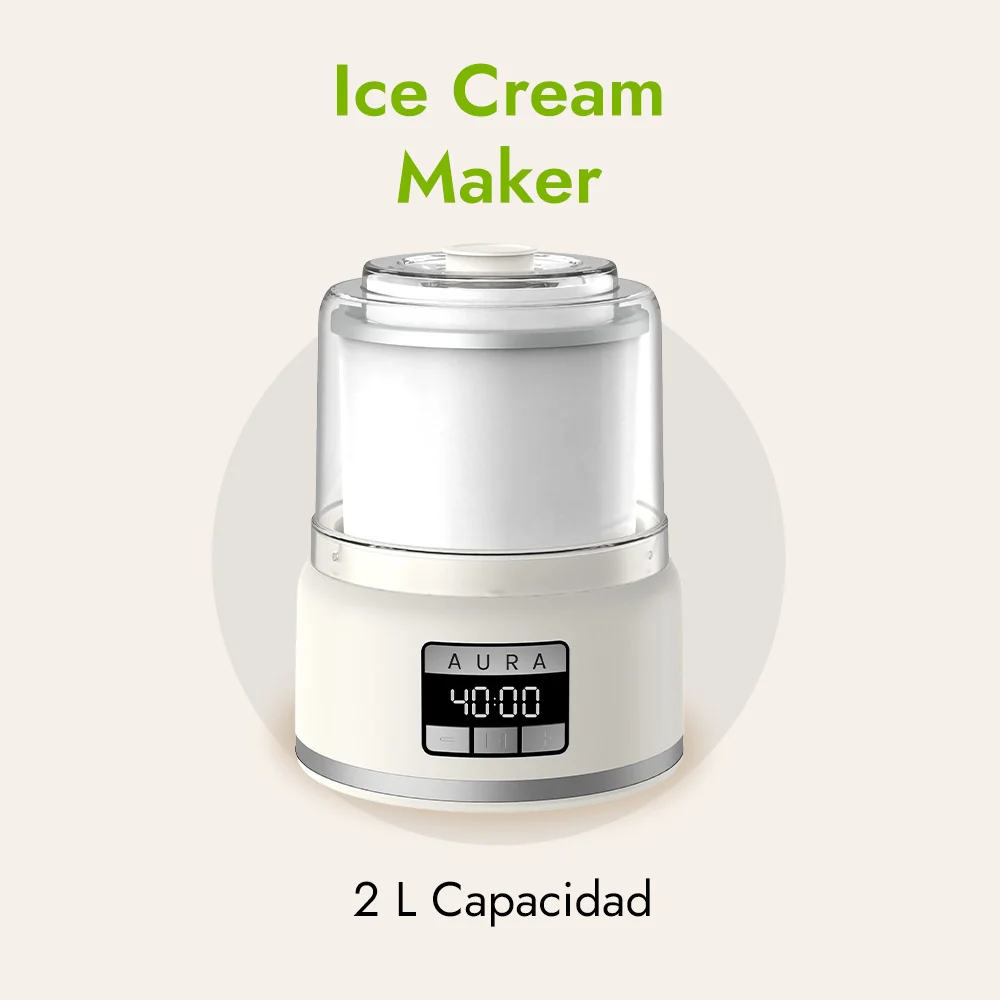 Máquina para hacer Helado 2 Litros Aura