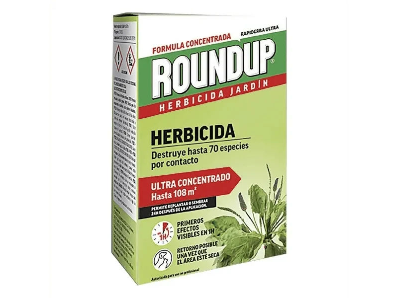 Herbicida RoundUp ultra concentrado 250 ml.