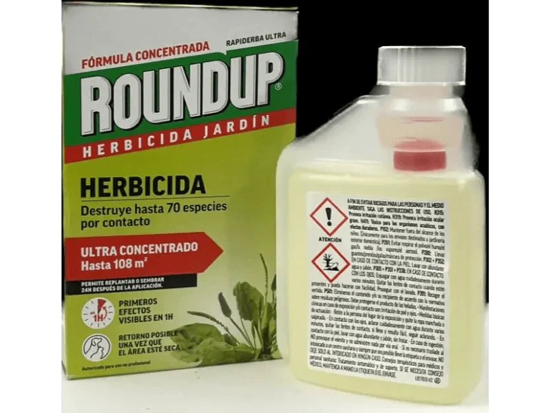 Herbicida RoundUp ultra concentrado 250 ml.