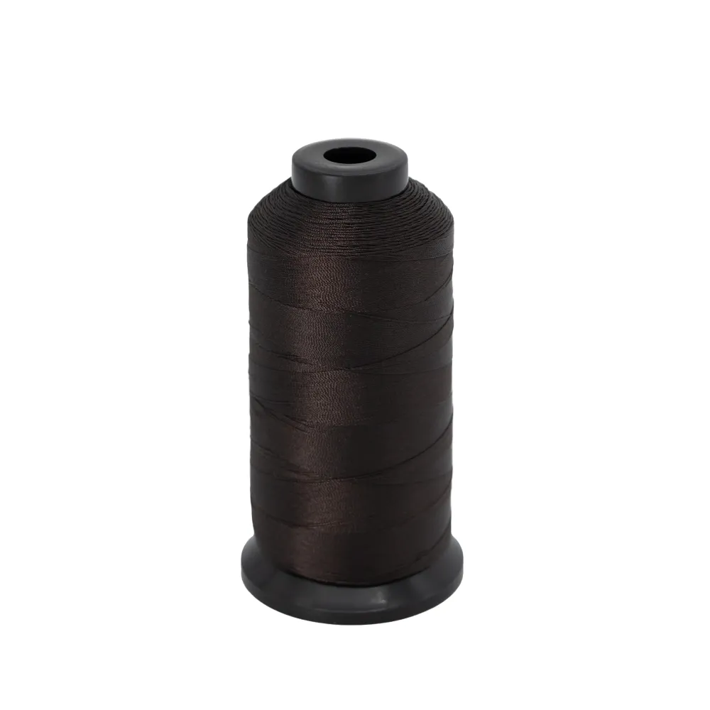 hilo de nylon unido para extensiones de trama - 1371m - marrón oscuro EXTENSiONS