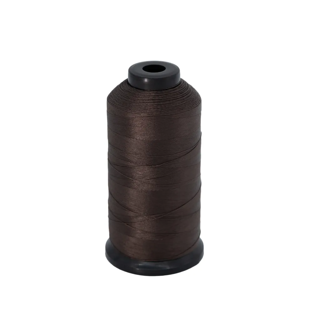 hilo de nylon unido para extensiones de trama - 1371m - marrón EXTENSiONS