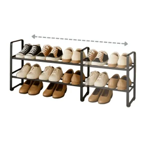 Zapatero Extensible de 2 Niveles ABB4US – Organizador de Zapatos Ajustable