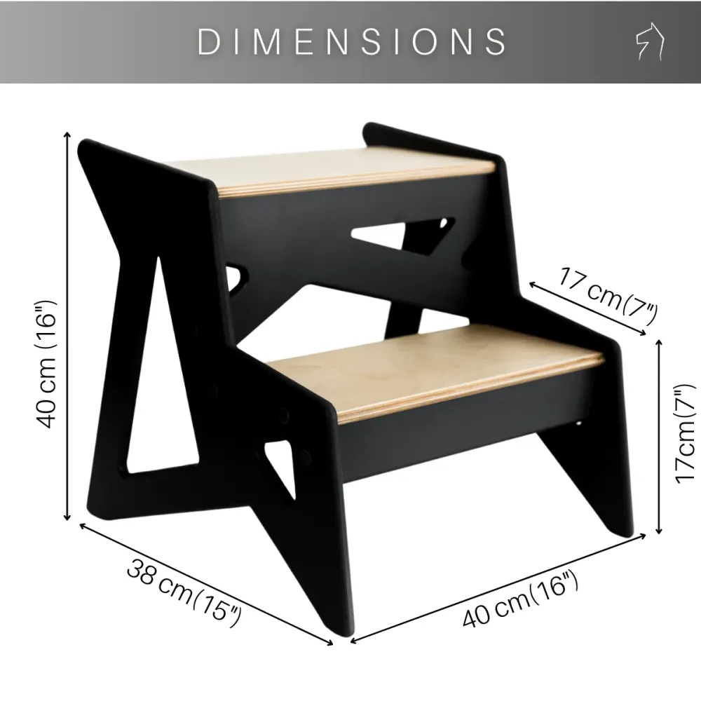 Escalera de madera (perro) Blanco EWART WOODS Design