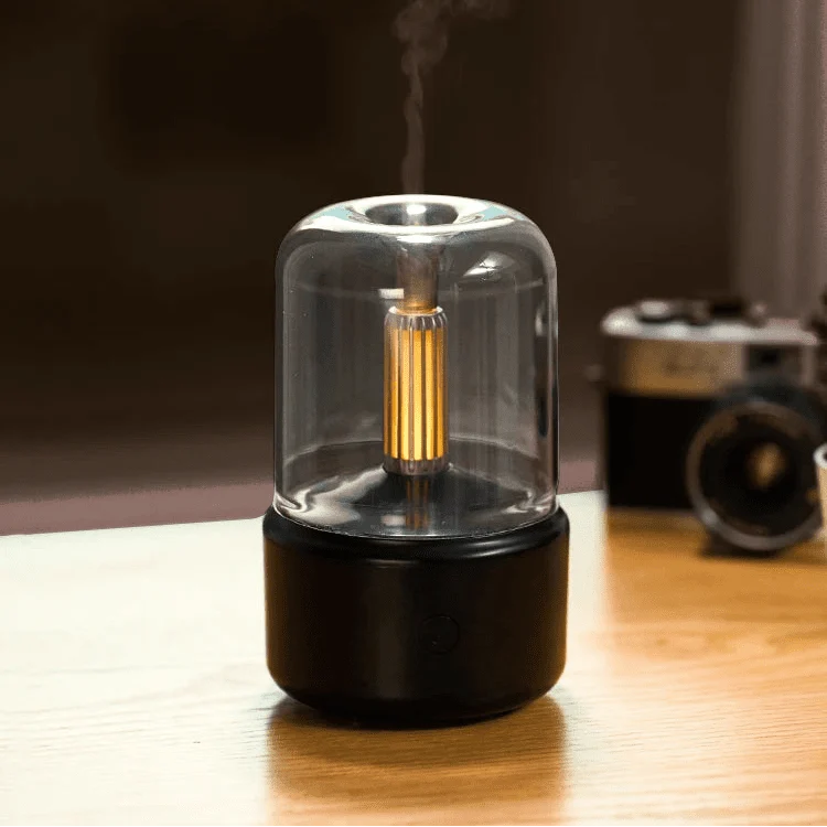 AROMELLE – Difusor LED con efecto llama para una comodidad tipo spa en casa Cozey Maison