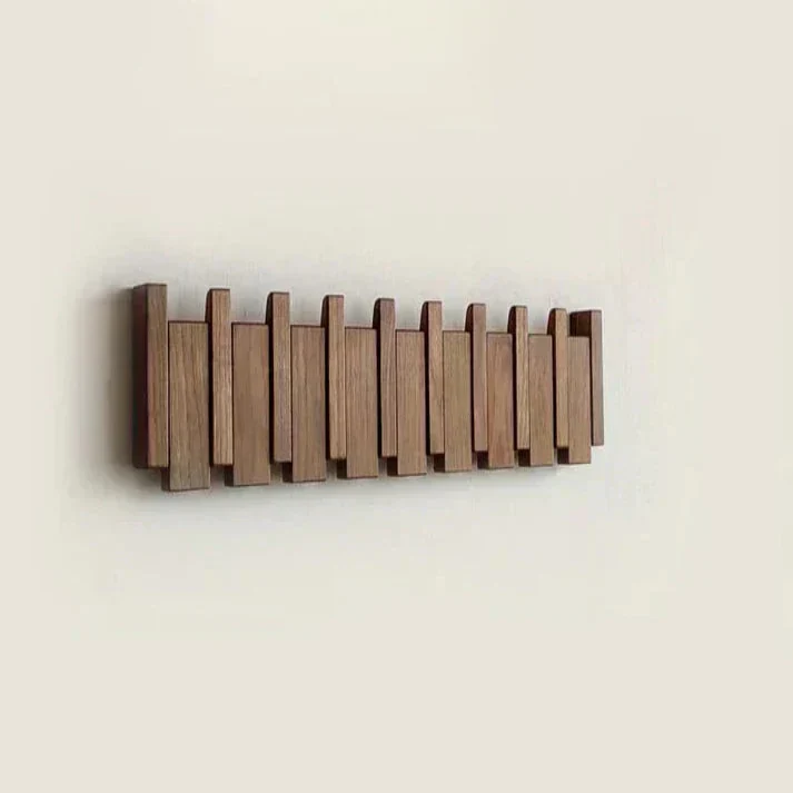 Primo | Perchero de Madera en Forma de Piano | Diseño Elegante | Madera Duradera Arti Casa