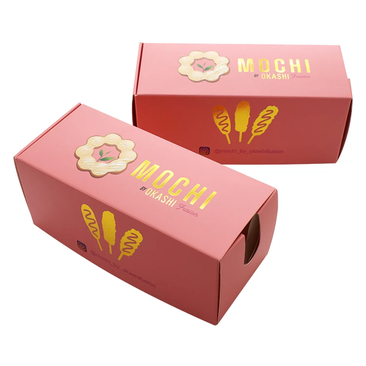 Panaderí biodegradable al por mayor que empaqueta el perrito caliente impreso personalizado para llevar la caja de papel