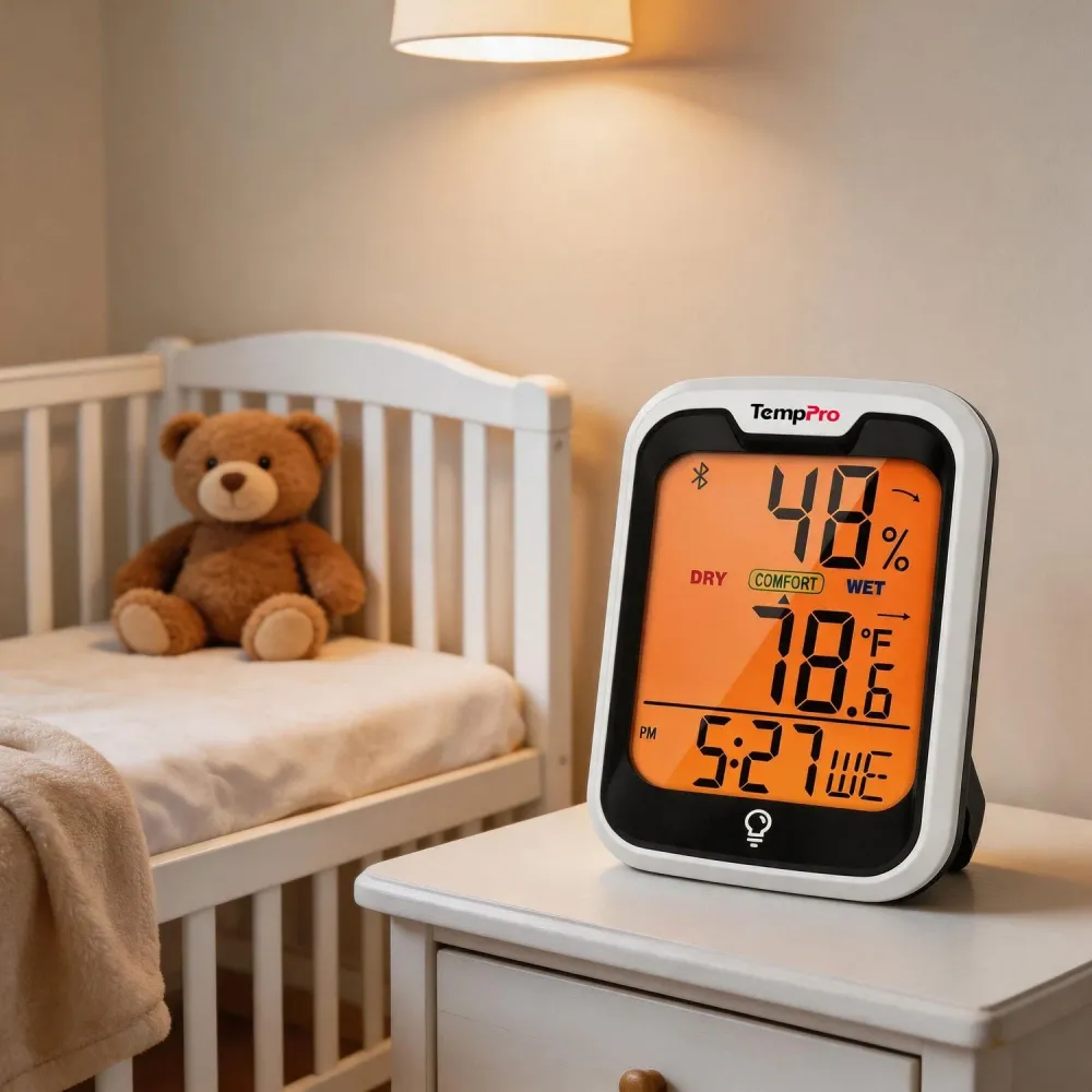 TempPro Hygrometer TP358 & TempPro Hygrometer TP49B 3-Pack ThermoPro