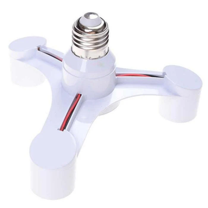 AdapThree, Adapatador de Base para Bombilla, MXDEE-001-012