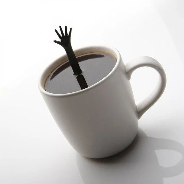 Infusor de té divertido - Help! Propaganda