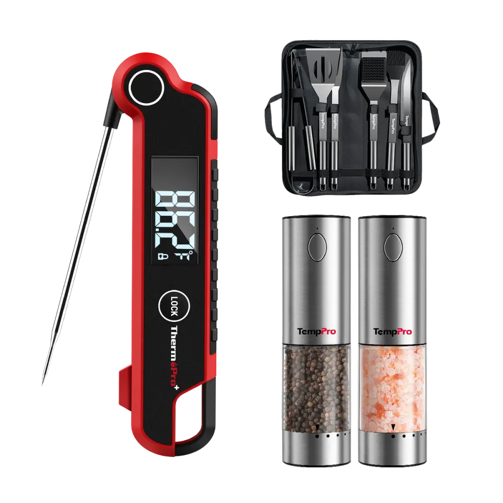 TempPro TP620 & TempPro APG710 2-Packs & TempPro AGT700 ThermoPro