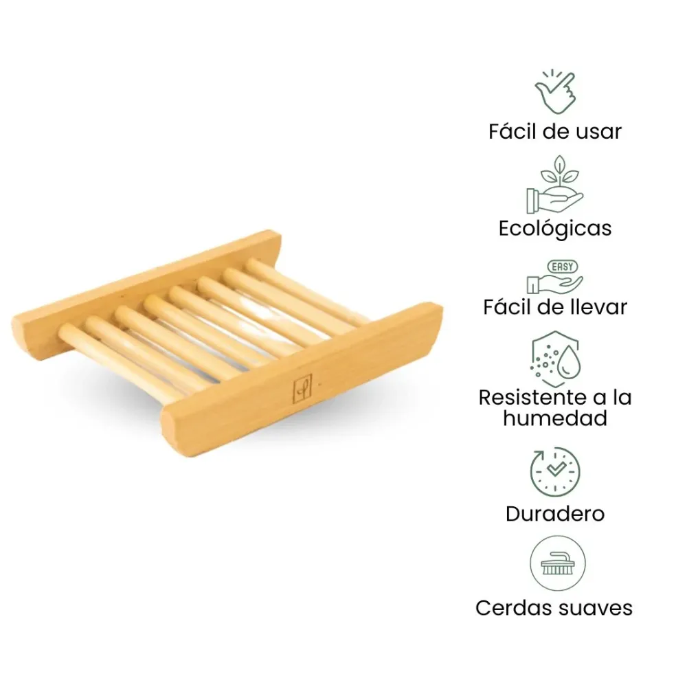 Fair Jabonera de bambú Fair Zero Waste