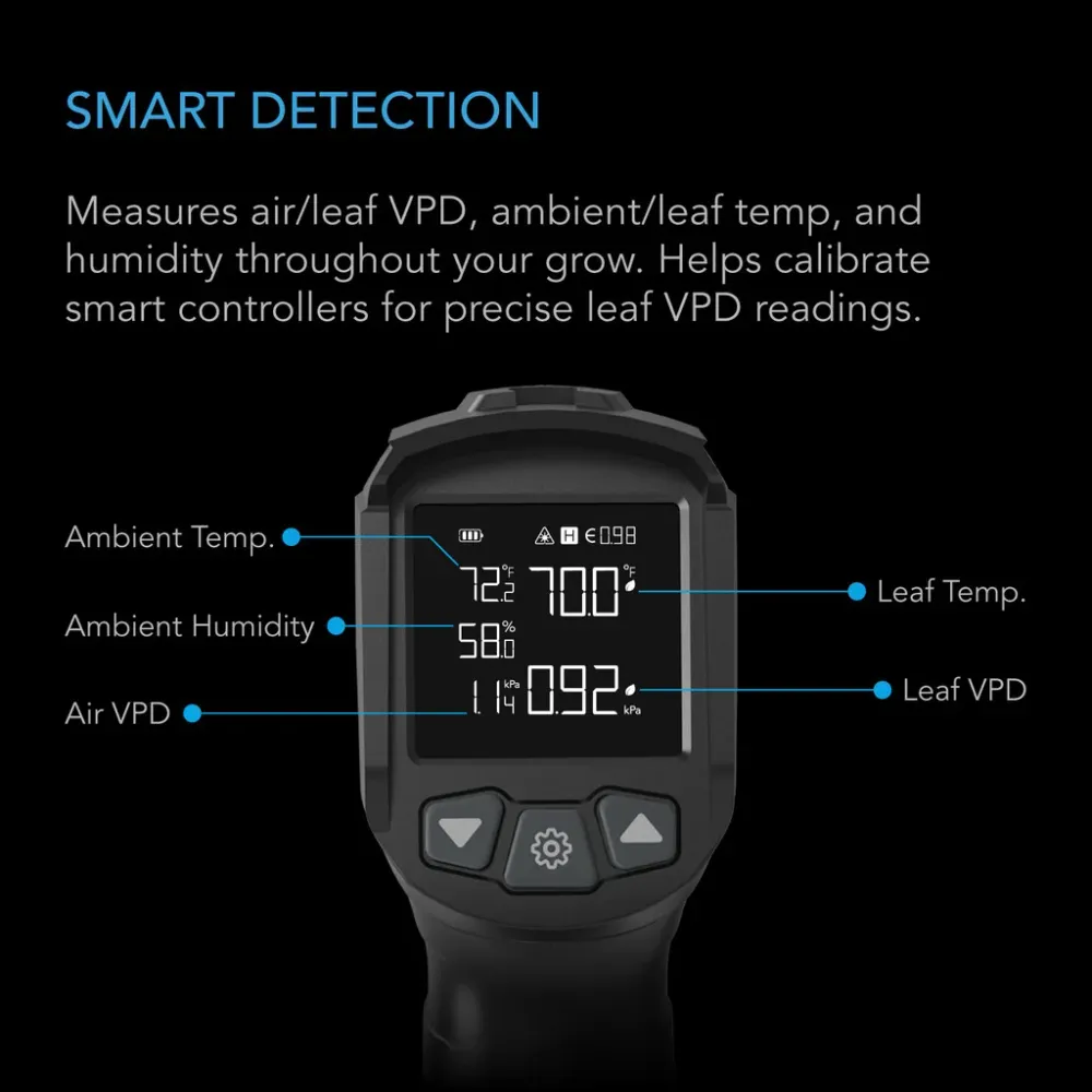 Handhelpd VPD Thermometer | AC Infinity - Termómetro de VPD de mano