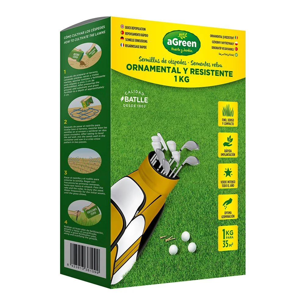 CÉSPED ORNAMENTAL Y RESISTENTE 1 kg AGREEN