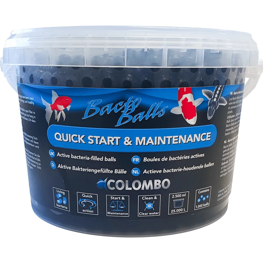 Colombo Bacto Balls 2500ml para 25m³ - Activador biológico en gel