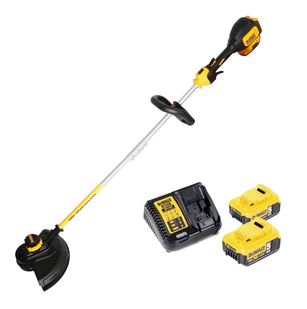 Cortacésped sin cable Dewalt DCM 561 PBS 18V sin escobillas + 2x baterí 5.0Ah + cargador