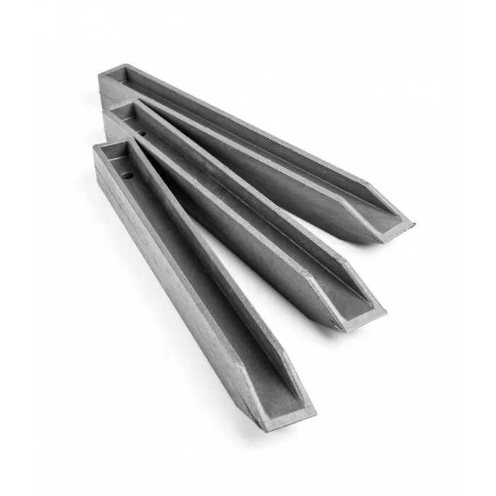 Estaca Ecopic Gris (58CM x 4CM x 4CM) para borde Ecolat ECOO