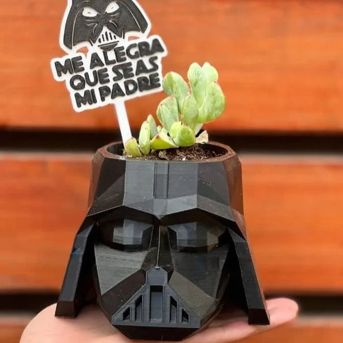 Maceta Darth Vader Energia 3D