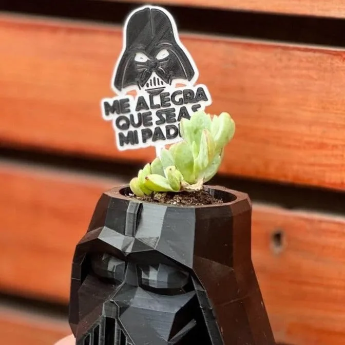 Maceta Darth Vader Energia 3D