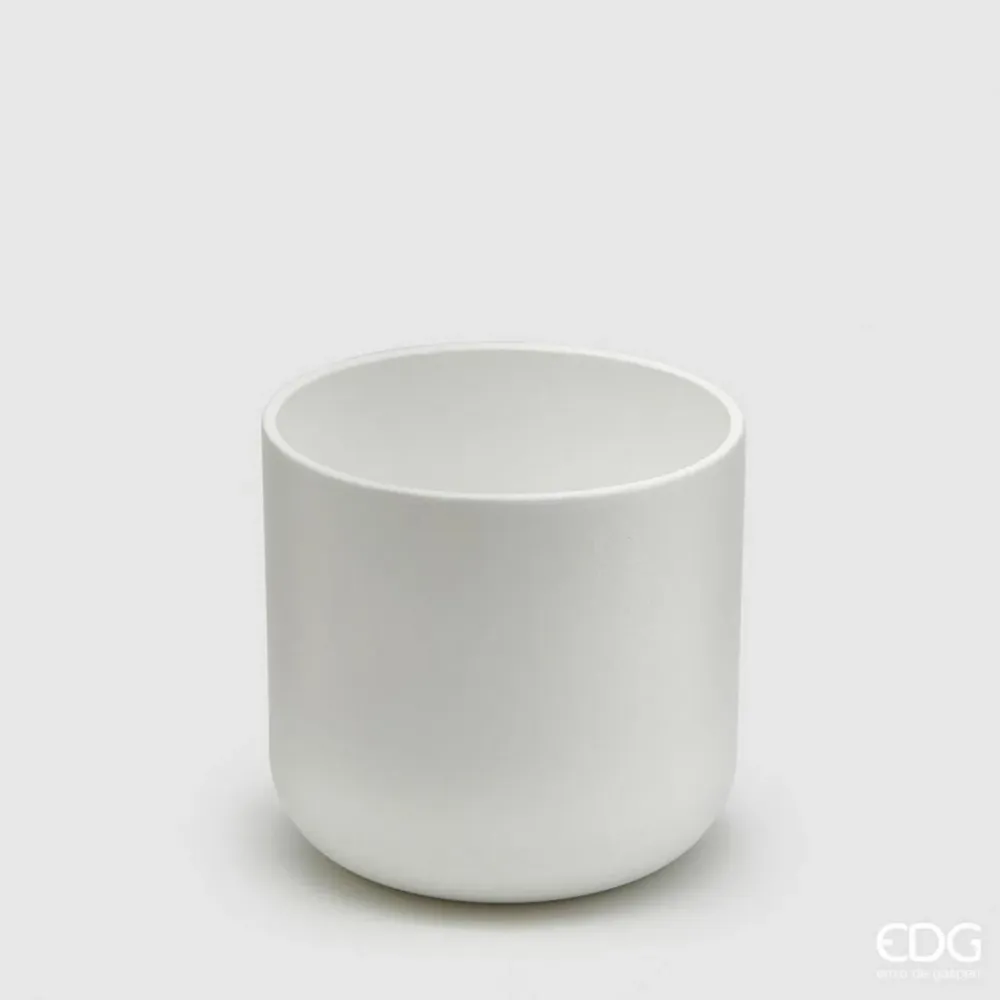 Macetero Blanco S Enzo de Gasperi