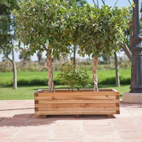 Macetero Rectangular 50x100 cm Faura