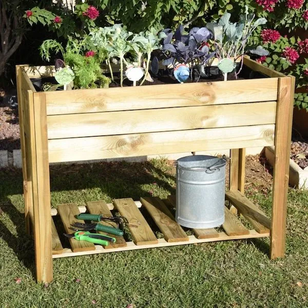 Mesa de Cultivo Rectangular - 100 x 50 x 75 Faura