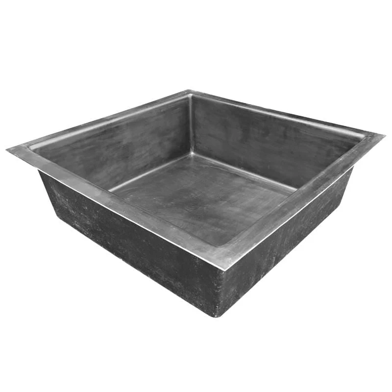 Estanque para enterrar 150 x 150 x 45CM - Poliéster - 1015L Foudebassin.com