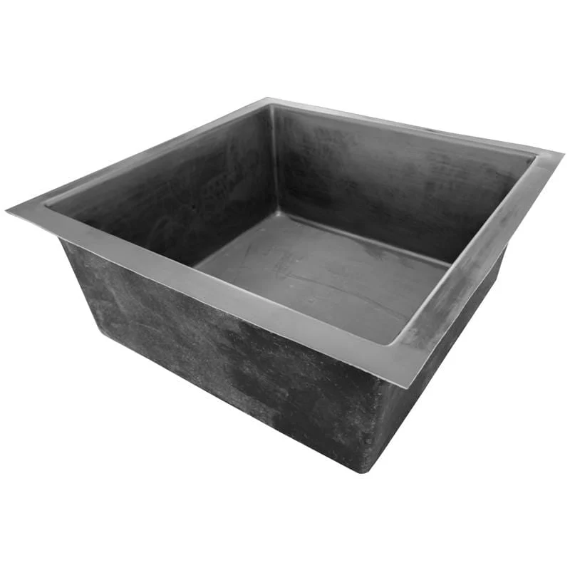 Estanque para enterrar 150 x 150 x 60CM - Poliéster - 1350L Foudebassin.com