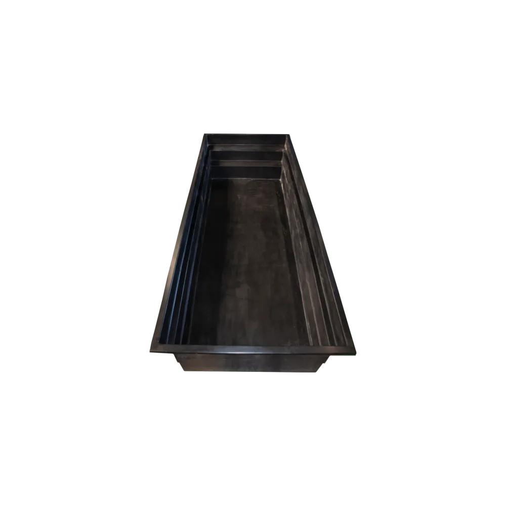 Estanque para enterrar 620 x 240 x 100CM - Poliéster - 14 880 L Foudebassin.com