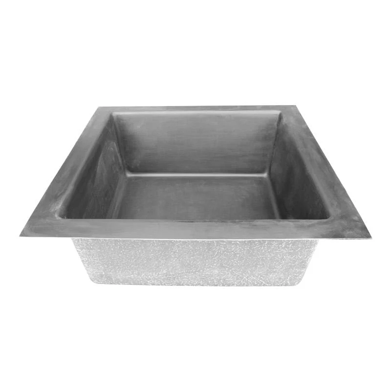 Estanque para enterrar o elevado 120 x 120 x 35CM - Poliéster - 505L Foudebassin.com