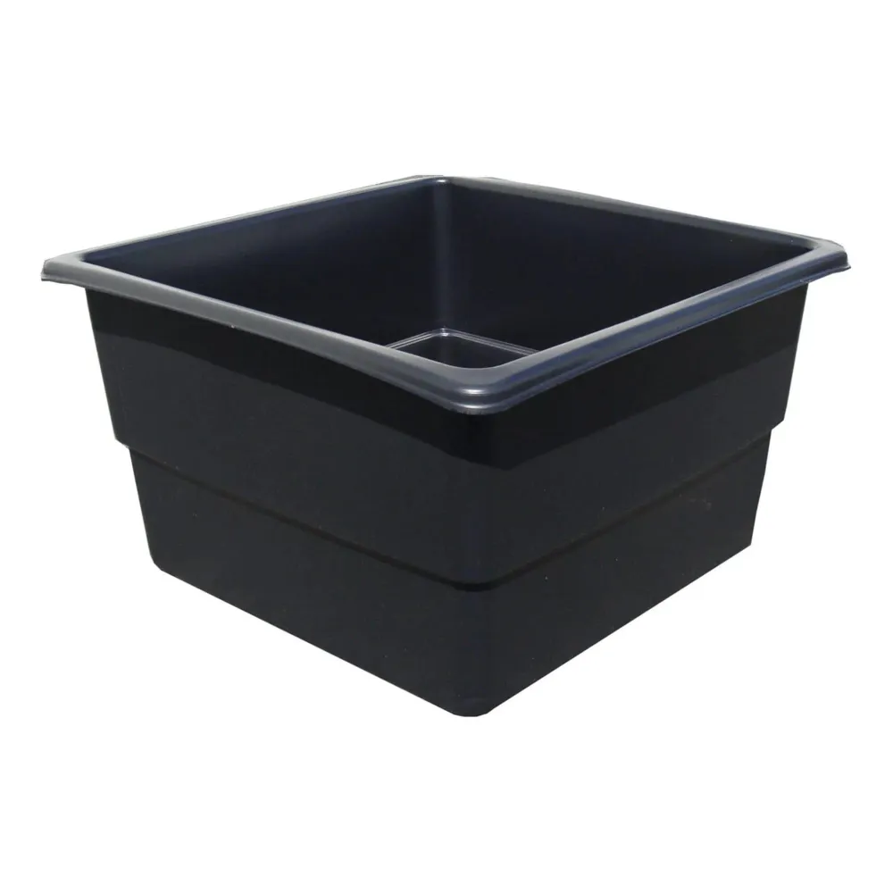 Balsa de terraza en PE 200 L – 79 x 79 x 45 cm Heissner