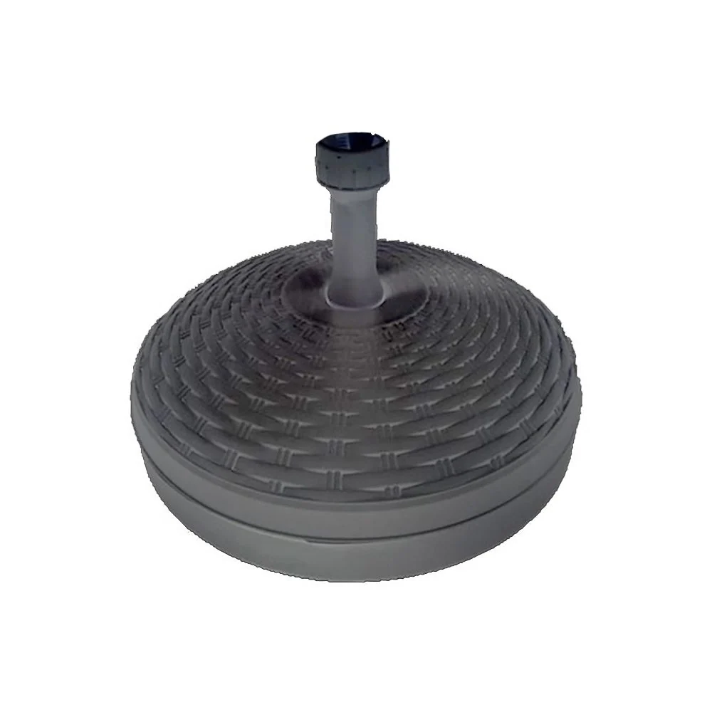 BASE DE PARASOL 20 L NEGRO Ø46 x 15 cm IPAE PROGARDEN