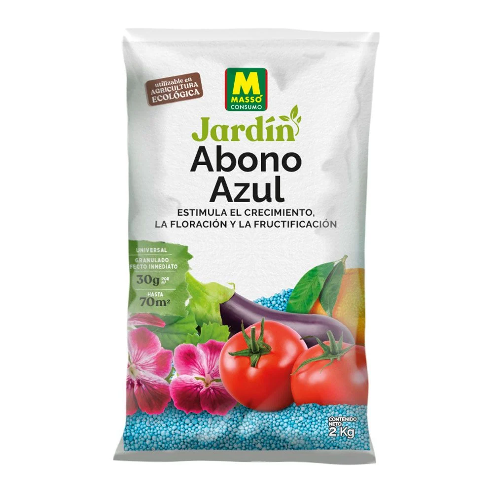 ABONO AZUL EN BOLSA 2 kg MASSÓ