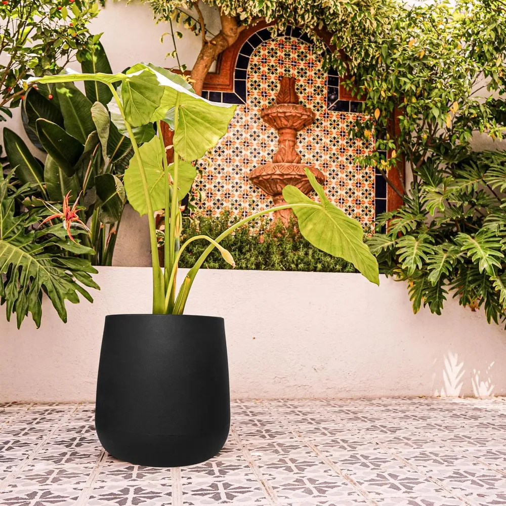 Maceta Camelia 40cm - Negro NEW GARDEN