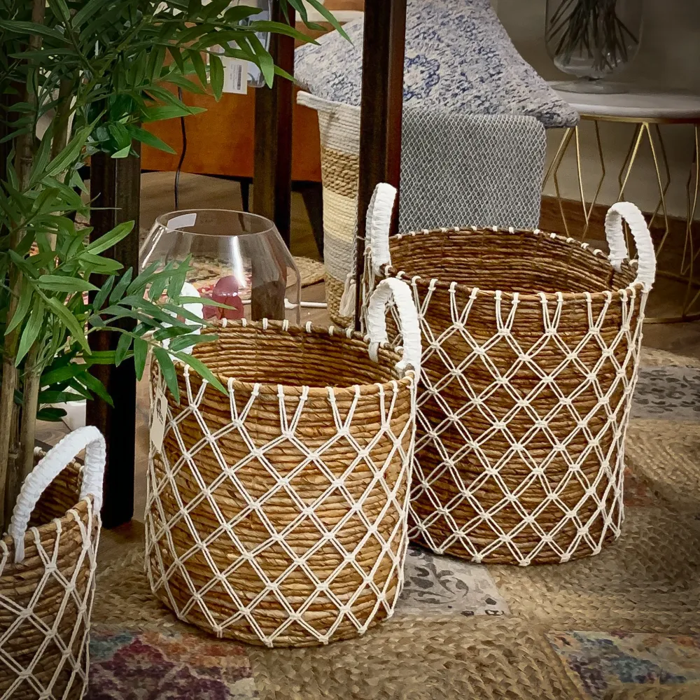 Macetero macramé mediano Petra Decora