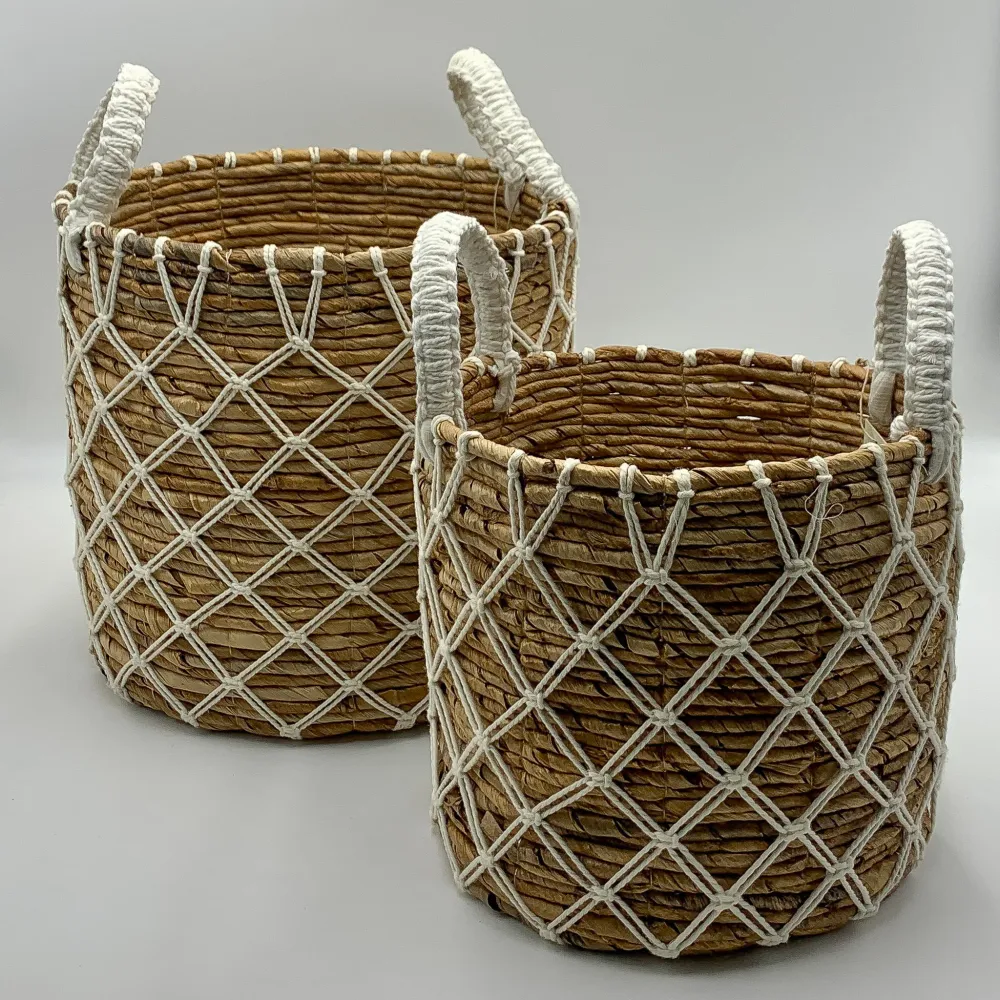 Macetero macramé mediano Petra Decora