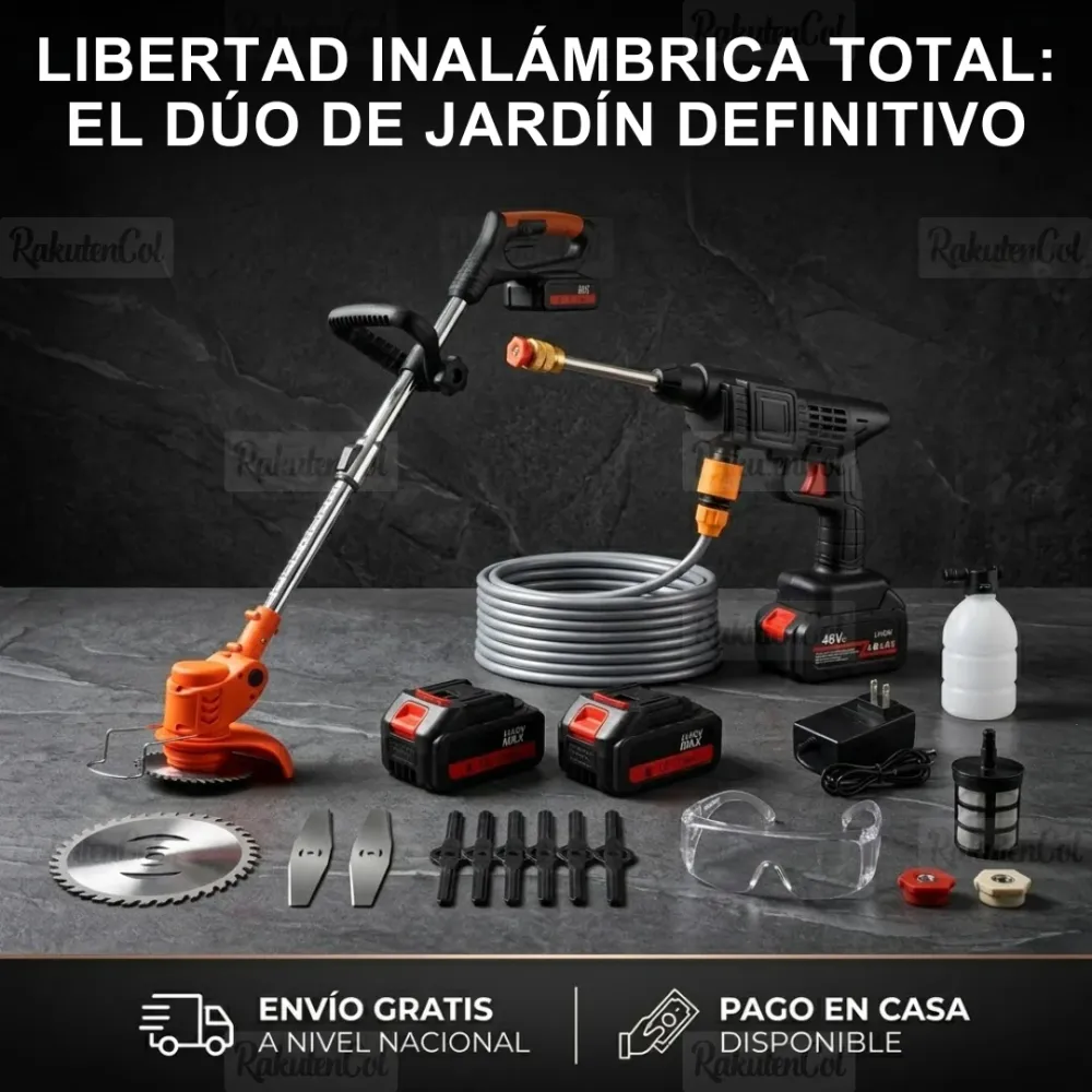 Podadora + Hidrolavadora