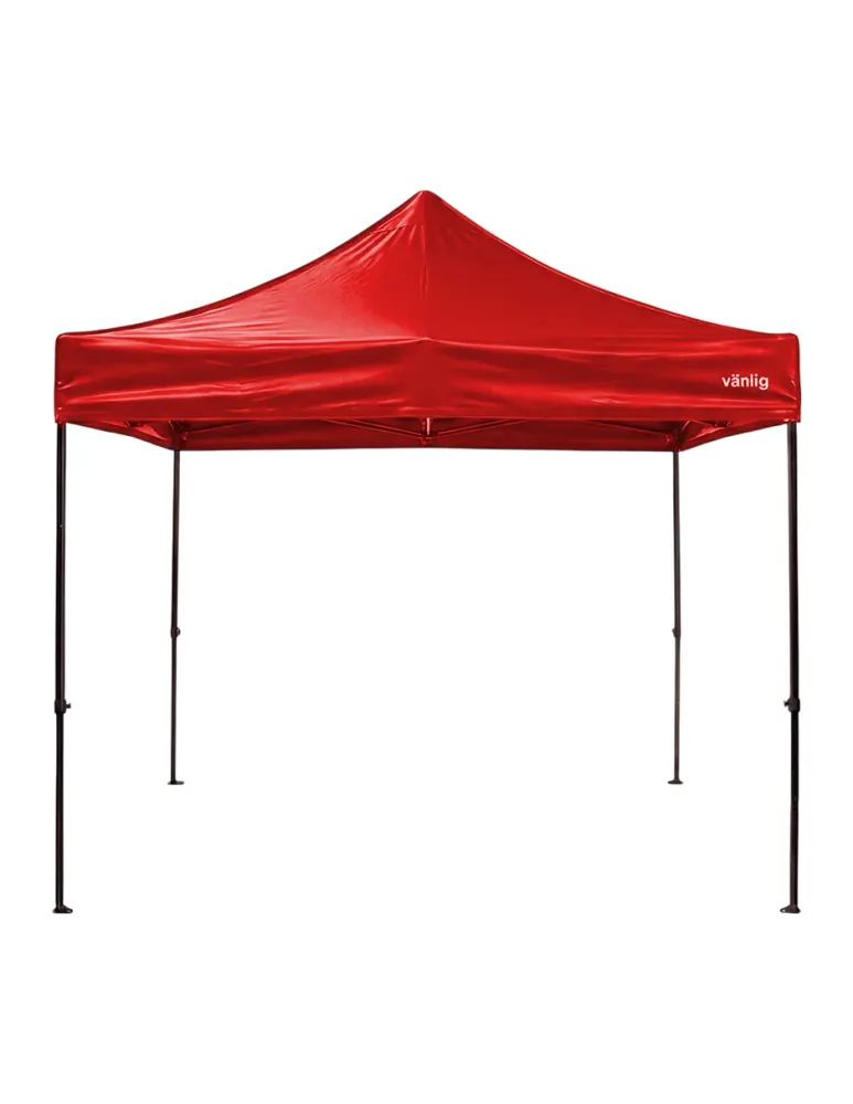 Toldo 3X3 Super Reforzado Hexagonal Rojo