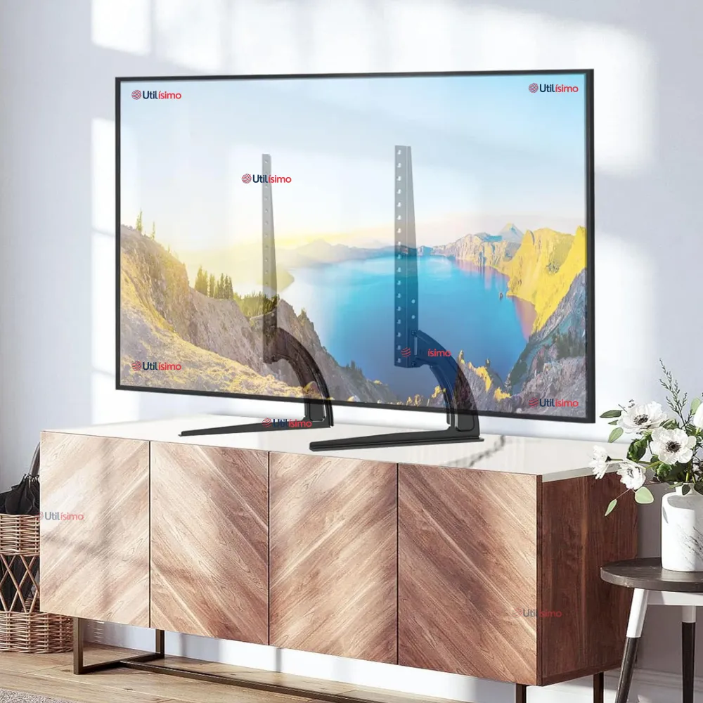 Soporte TV Mesa Ajustable 45Kg 37 75 Pulgadas 37 40 43 48 50 55 58 60 65 70 75 Utilísimo Chile