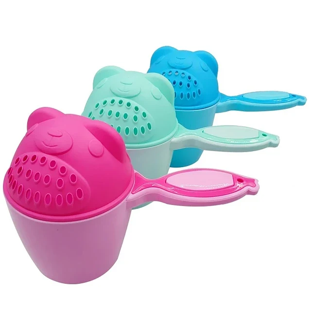 Jarrita de Ducha para Bebés y Niños Rosa