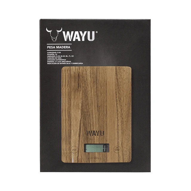 Balanza de Madera Wayu