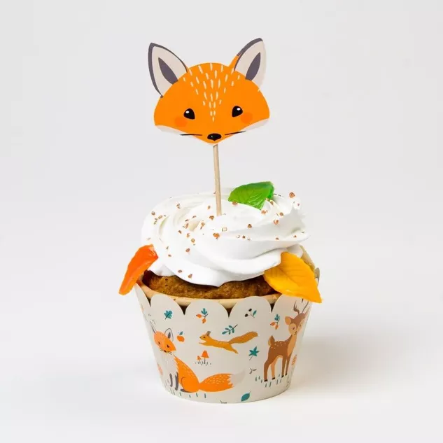 Kit de cupcakes de animales del bosque ANNIKIDS