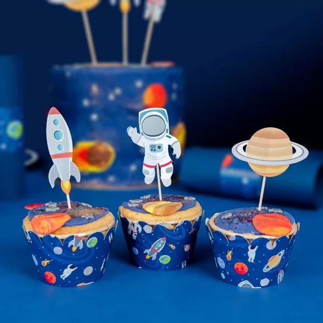 Kit de cupcakes espaciales ANNIKIDS