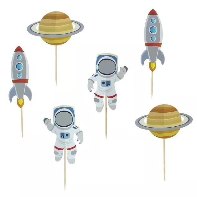 Kit de cupcakes espaciales ANNIKIDS