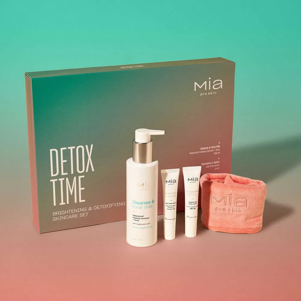 DETOX TIME - Set Iluminador Desintoxicante Mia Makeup