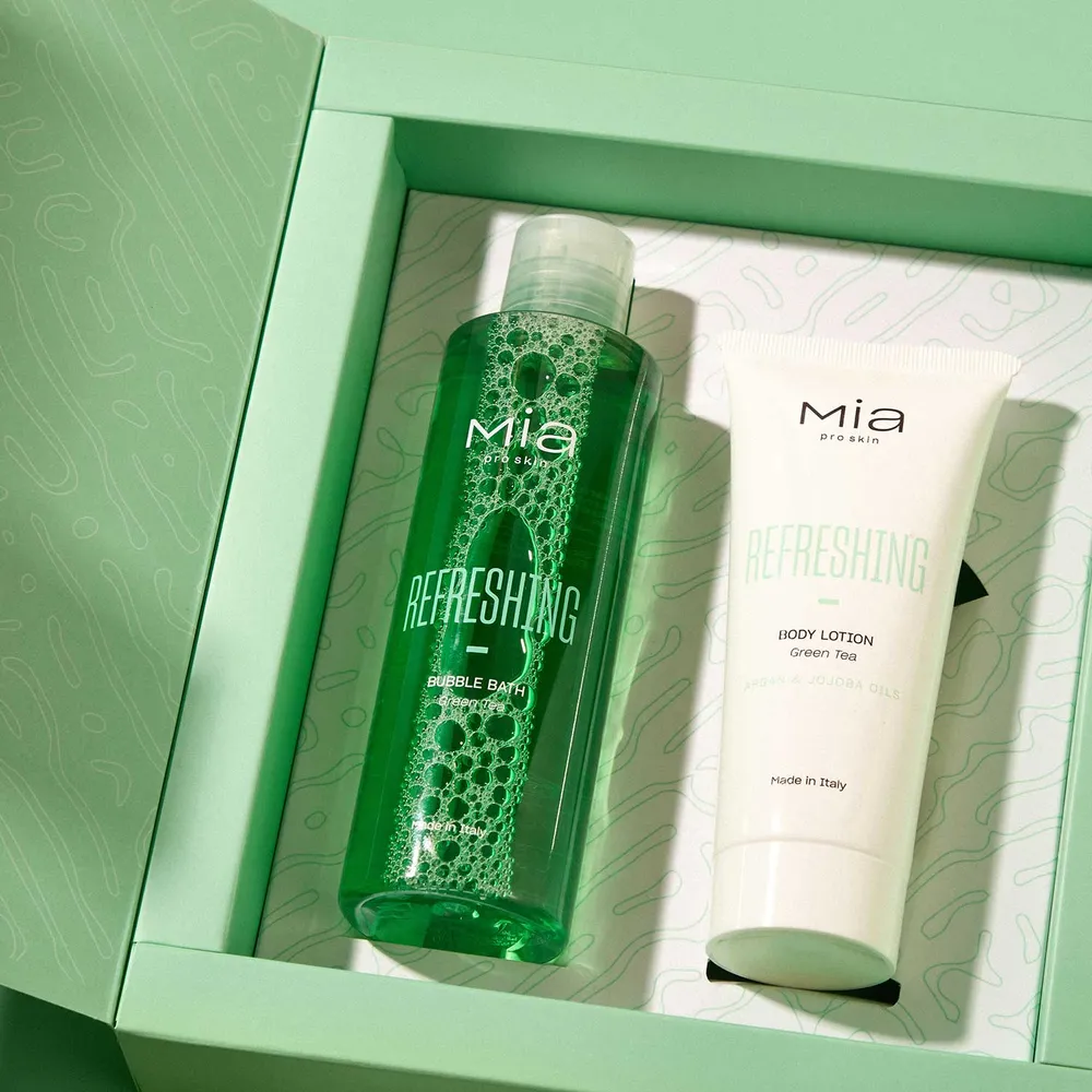 REFRESHING GROOVE Green Tea Body Set Mia Makeup