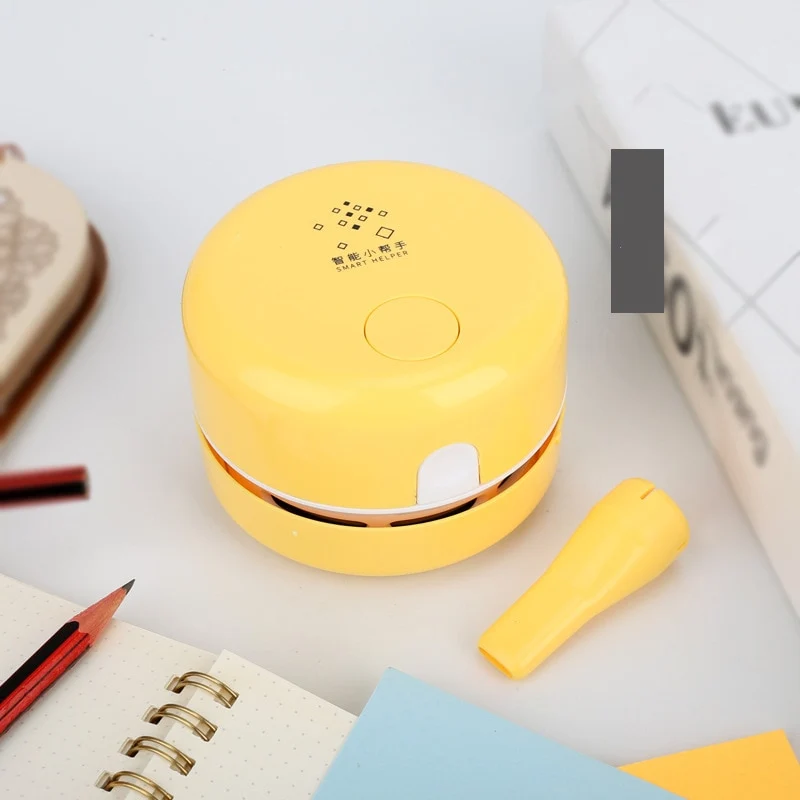 Mini aspiradora portátil de escritorio Blanco Evzile