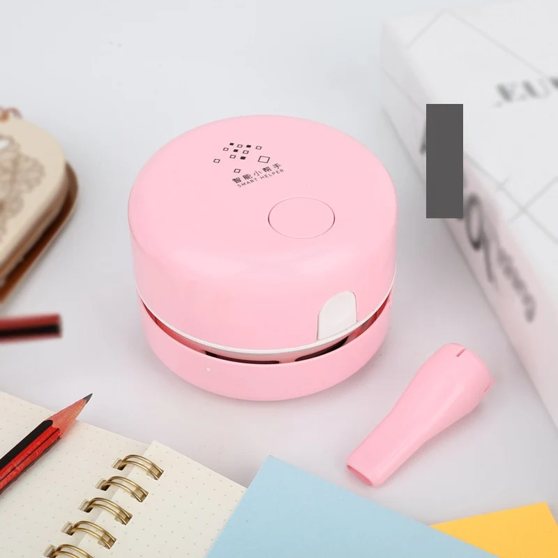 Mini aspiradora portátil de escritorio Blanco Evzile