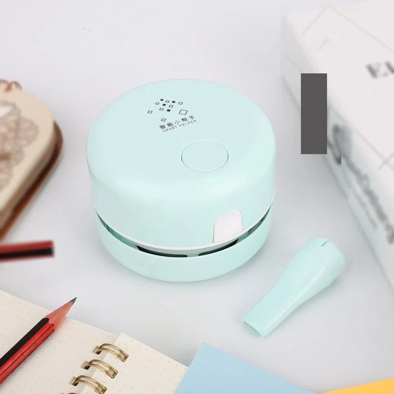 Mini aspiradora portátil de escritorio Blanco Evzile