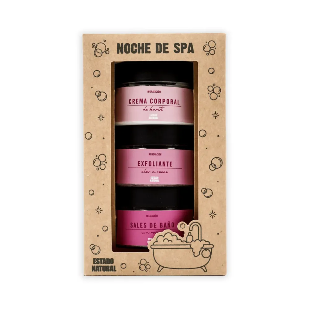 Kit Noche De Spa Estado Natural