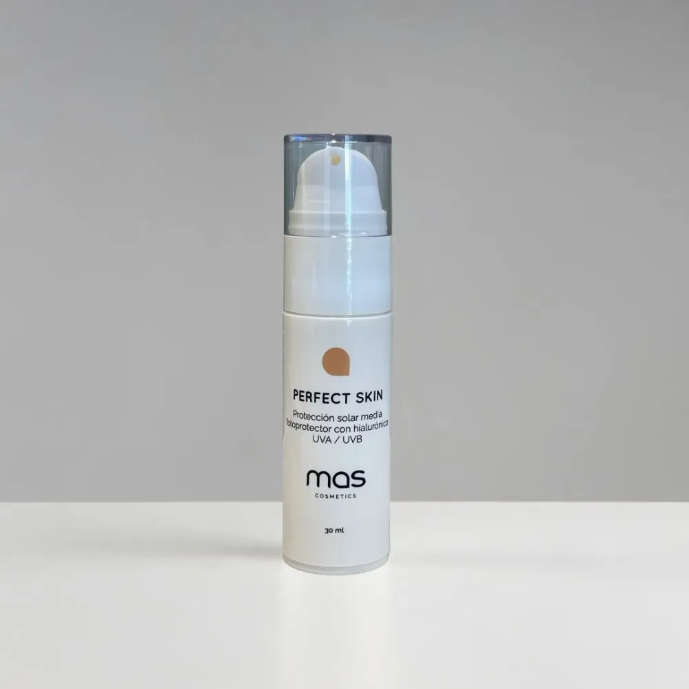Protector Solar Medio con color - Perfect Skin Mas Cosmetics